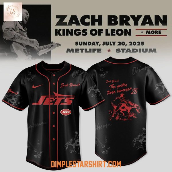 New York Jets x The Quittin Time Summer 2025 Baseball Jersey