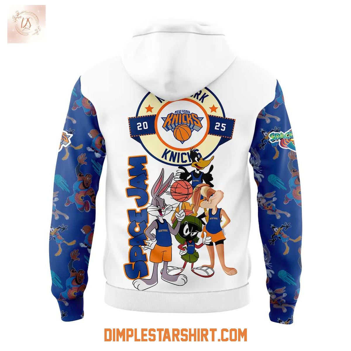 New York Knicks x Space Jam 2025 Hoodie Shirt New York Knicks x Space Jam 2025 Hoodie Shirt