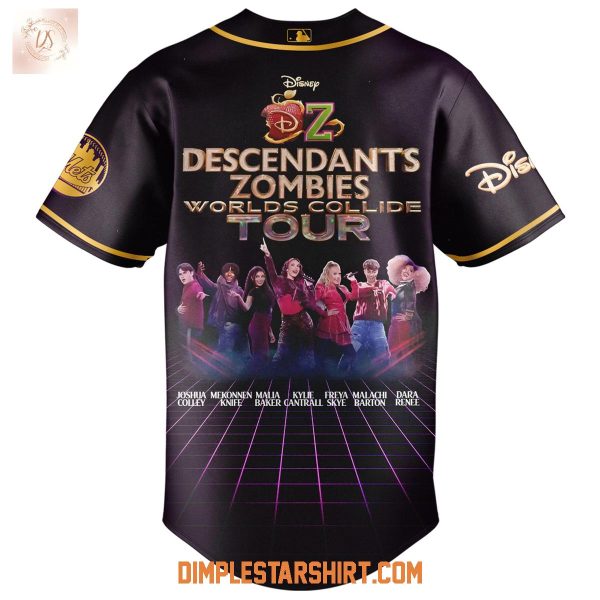 New York Mets Descendants Zombies Worlds Collide Tour 2025 Jersey