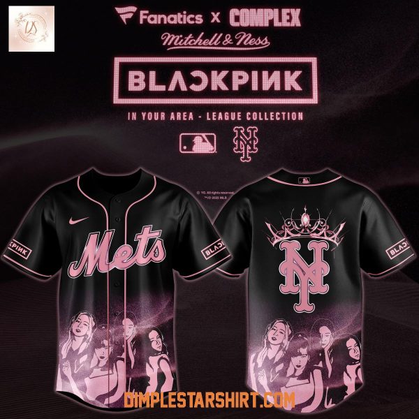 New York Mets x BlackPink Deadline World Tour 2025 Baseball Jersey