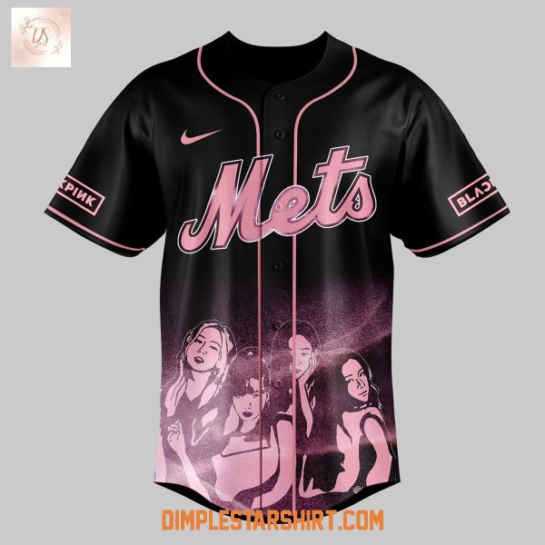 New York Mets x BlackPink Deadline World Tour 2025 Baseball Jersey