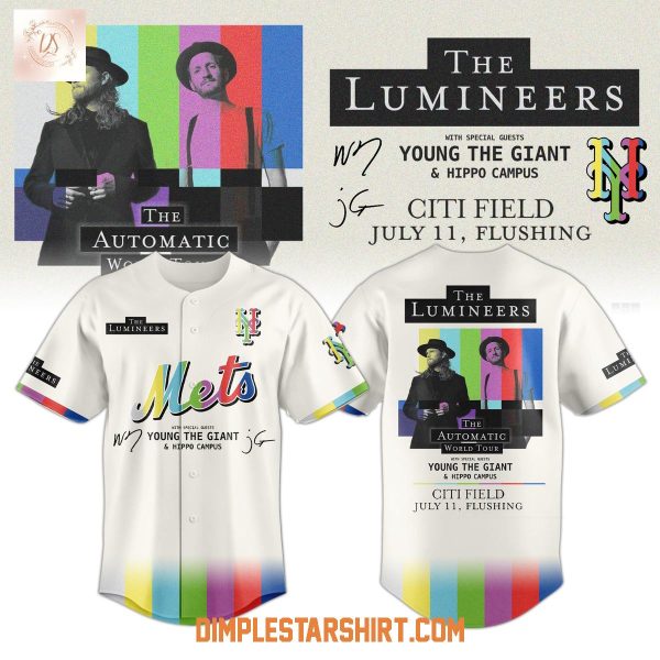 New York Mets x The Lumineers 2025 Baseball Jersey