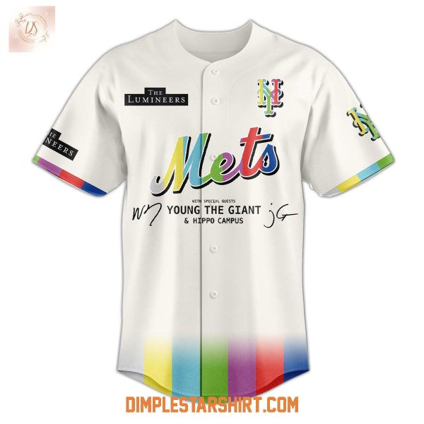 New York Mets x The Lumineers 2025 Baseball Jersey