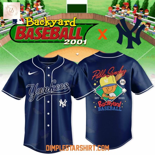 New York Yankees x Backyard 2025 Baseball Jersey