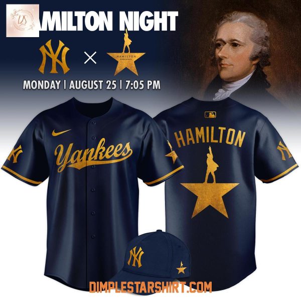 New York Yankees x Hamilton Night 2025 Jersey