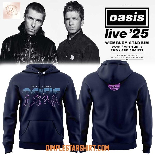 Oasis Live ’25 Go Let It Our Hoodie T Shirt