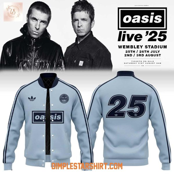 Oasis Live ’25 London Wembley Stadium Baseball Jacket