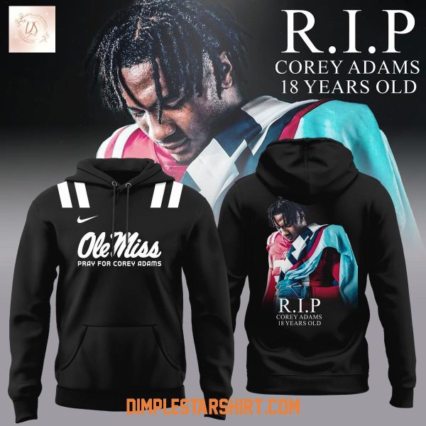 Ole Miss Rebels Pray For Corey Adams Hoodie Shirt