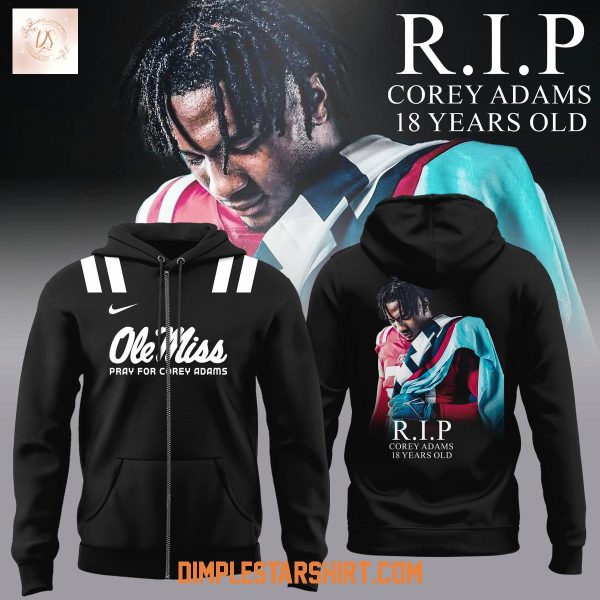Ole Miss Rebels Pray For Corey Adams Hoodie Shirt