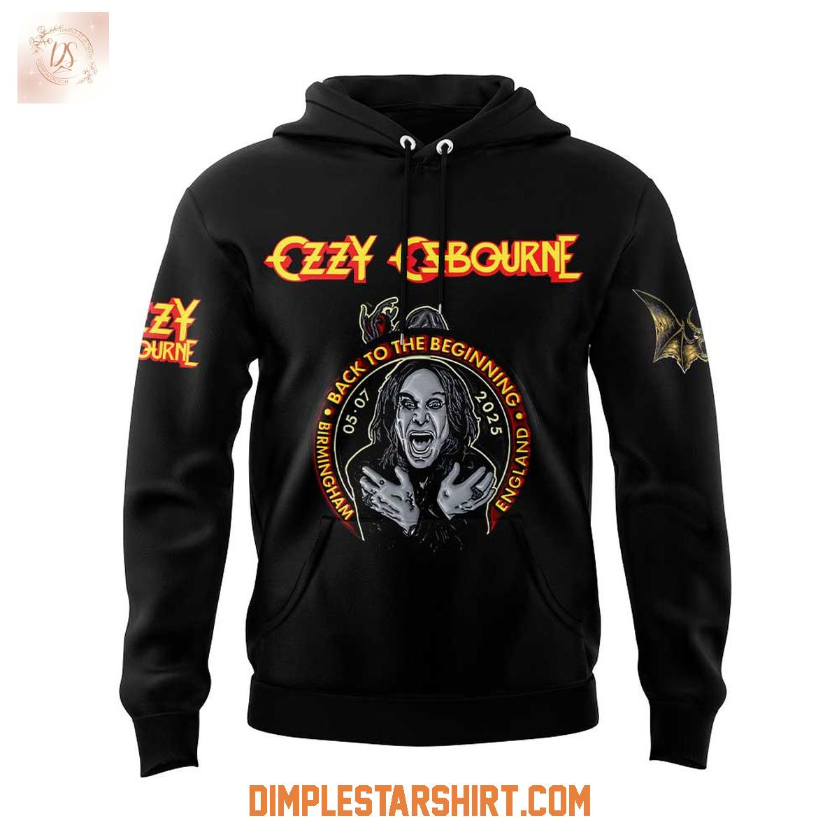 Ozzy Osbourne 77th Anniversary 1948 2025 Memories Hoodie Shirt Ozzy Osbourne 77th Anniversary 1948 2025 Memories Hoodie Shirt