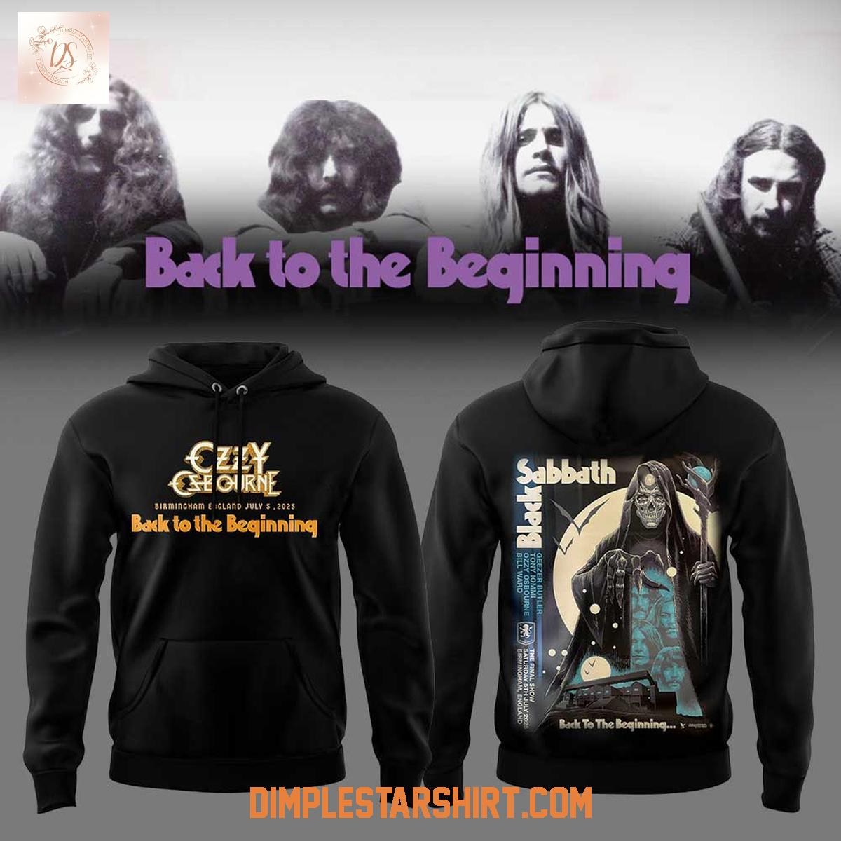 Ozzy Osbourne Black Sabbath Back To The Beginning Hoodie Shirt Ozzy Osbourne Black Sabbath Back To The Beginning Hoodie Shirt