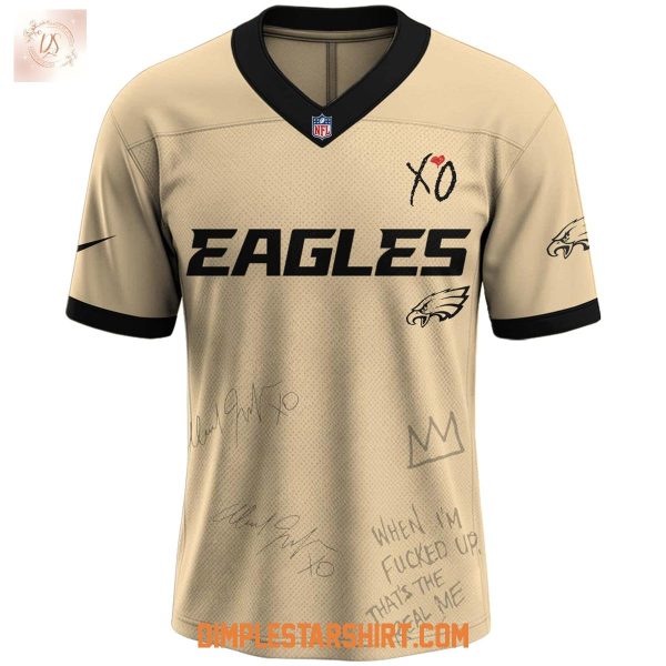 Philadelphia Eagles x The Weeknd After Hours Til Dawn 2025 Tour Football Jersey