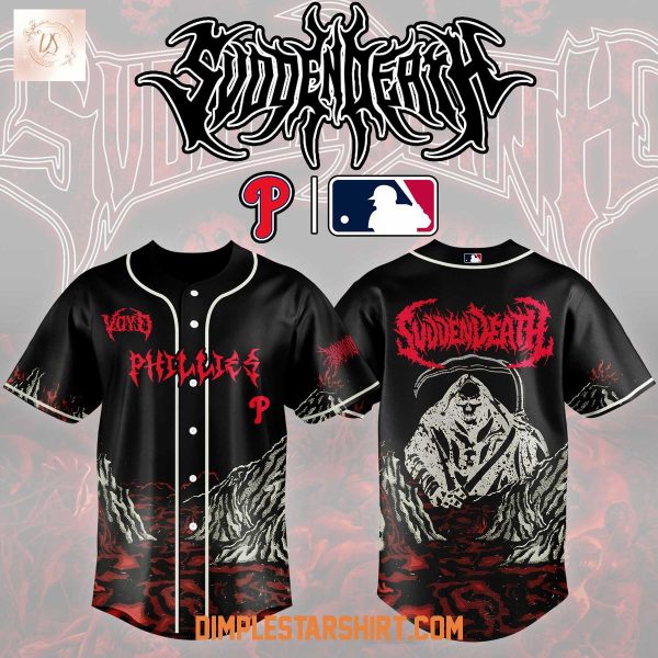 Philadelphia Phillies x Voyd Svdden Death 2025 Jersey