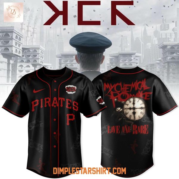 Pittsburgh Pirates x Long Live The Black Parade My Chemical Romance Baseball Jersey