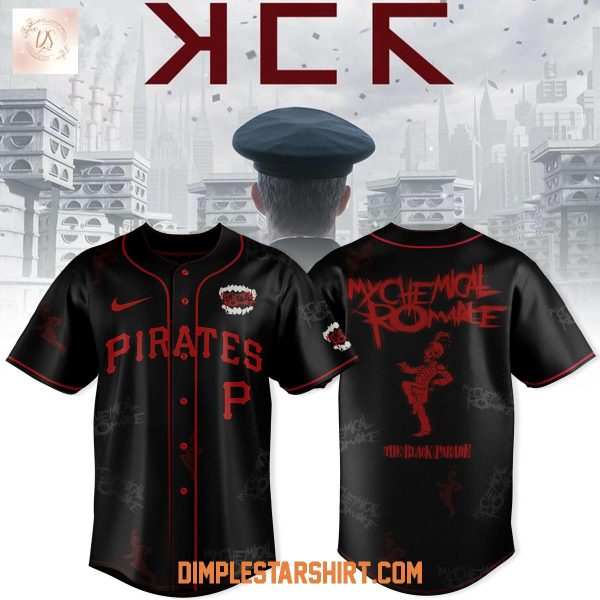 Pittsburgh Pirates x Long Live The Black Parade My Chemical Romance Baseball Jersey