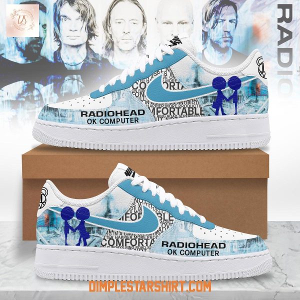Radiohead Ok CFomputer Air Force 1 Shoes