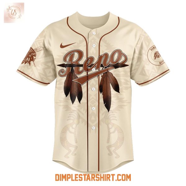 Reno Aces x Native American 2025 Baseball Jersey