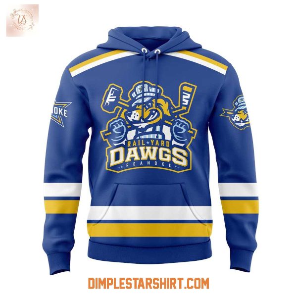 Roanoke Rail Yard Dawgs 10th Anniversary Season Hoodie Shirt