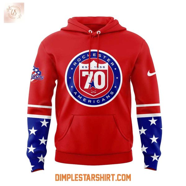 Rochester Americans 50th Anniversary Hoodie T Shirt