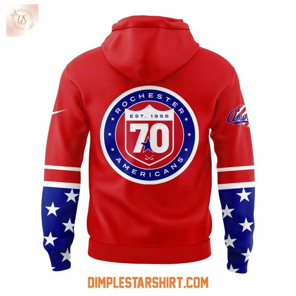 Rochester Americans 50th Anniversary Hoodie T Shirt