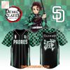 New York Yankees x Demon Slayer Tanjiro Haori 2025 Jersey