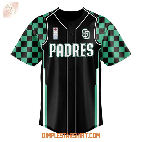San Diego Padres x Demon Slayer Tanjiro Haori 2025 Jersey