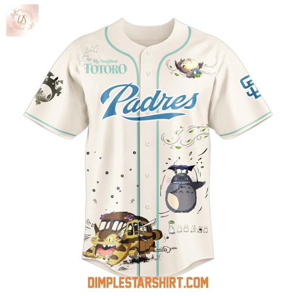 San Diego Padres x Studio Ghibli 2025 Baseball Jersey