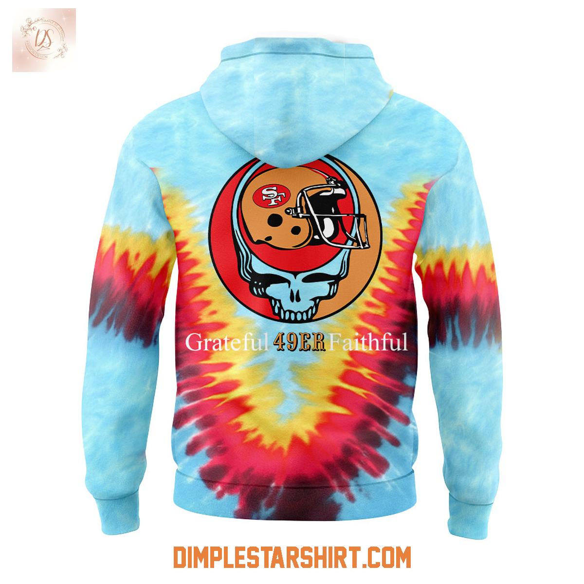 San Francisco 49ers Grateful Dead Faithful Hoodie Shirt San Francisco 49ers Grateful Dead Faithful Hoodie Shirt