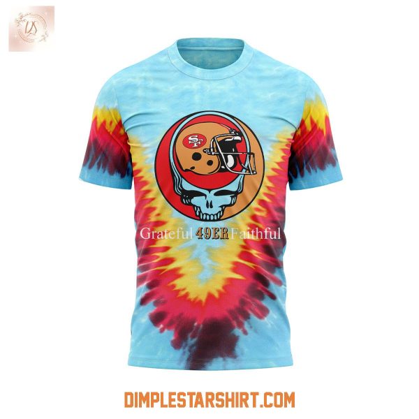 San Francisco 49ers Grateful Dead Faithful Hoodie Shirt