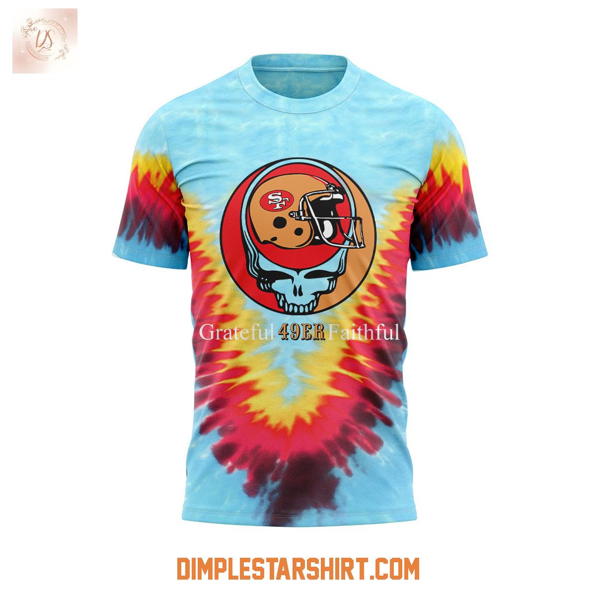 San Francisco 49ers Grateful Dead Faithful Hoodie Shirt San Francisco 49ers Grateful Dead Faithful Hoodie Shirt