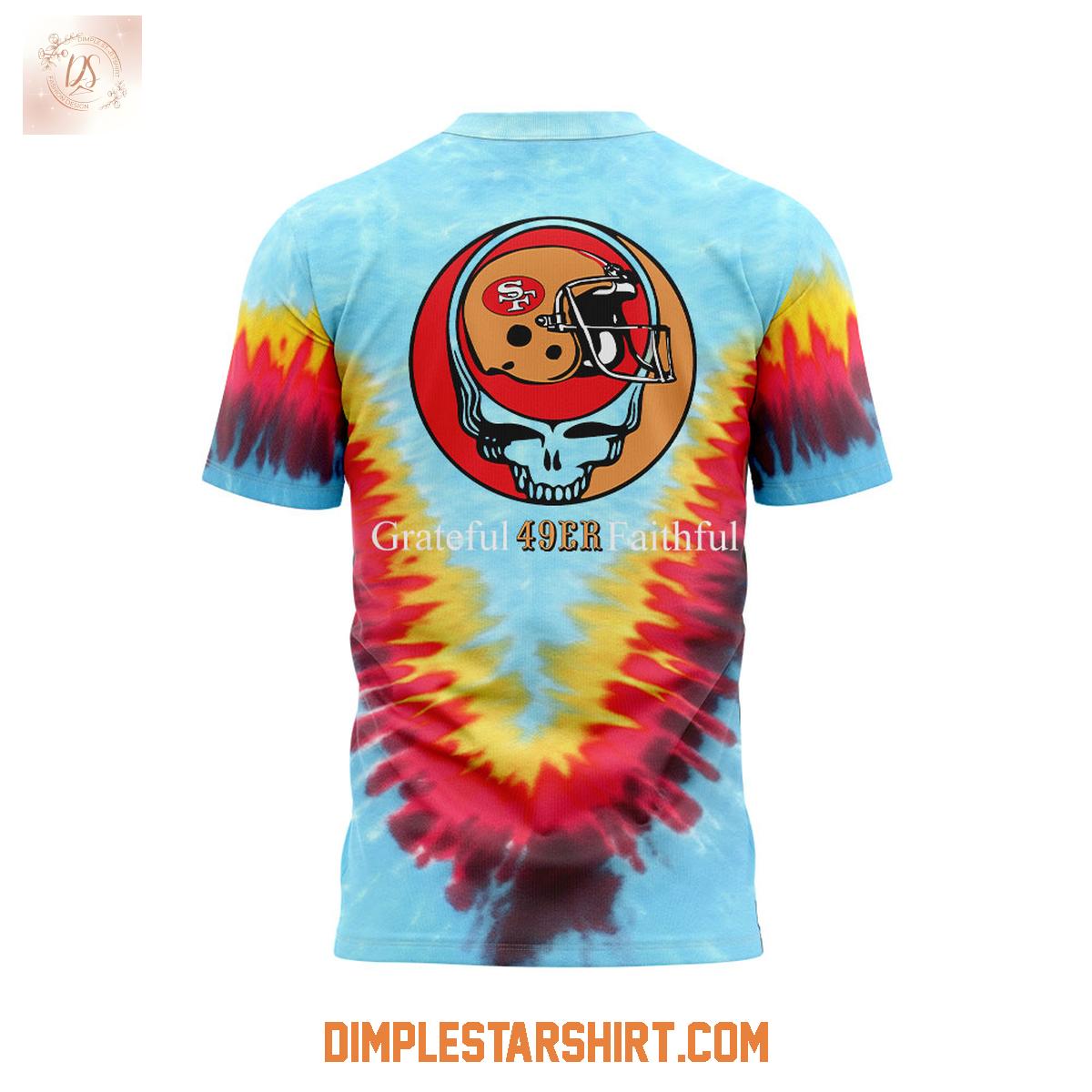San Francisco 49ers Grateful Dead Faithful Hoodie Shirt San Francisco 49ers Grateful Dead Faithful Hoodie Shirt