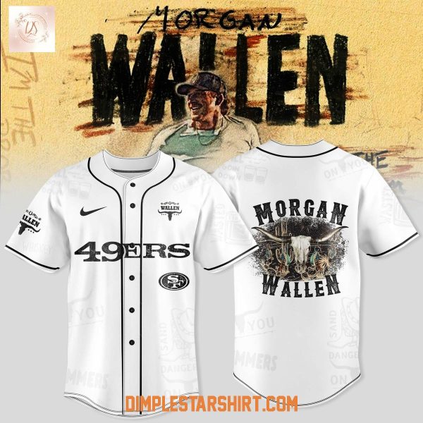 San Francisco 49ers x Morgan Wallen I’m The Problem Tour 2025 Jersey