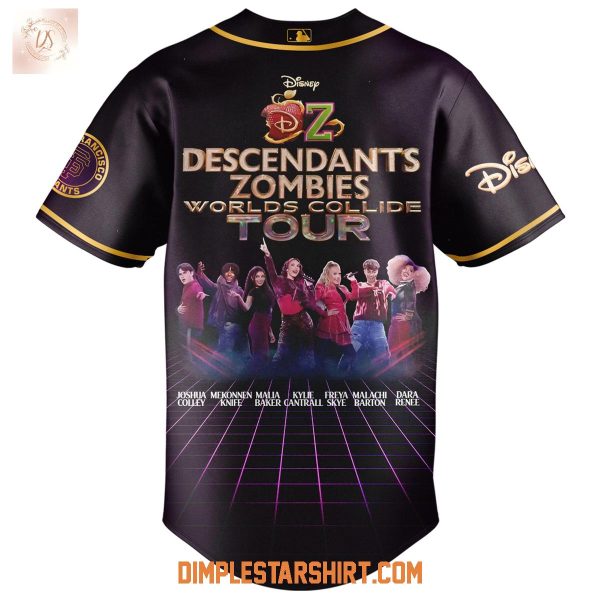 San Francisco Giants Descendants Zombies Worlds Collide Tour 2025 Jersey