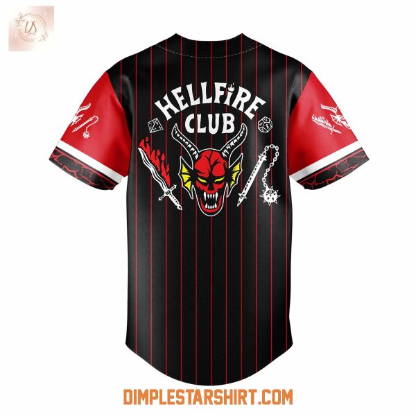 San Francisco Giants Hellfire Club Stranger Things 5 Jersey