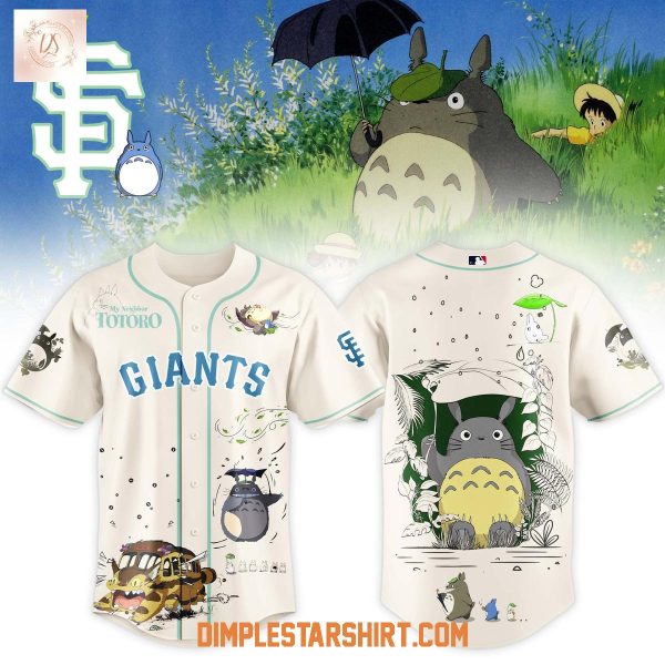 San Francisco Giants x Studio Ghibli 2025 Baseball Jersey