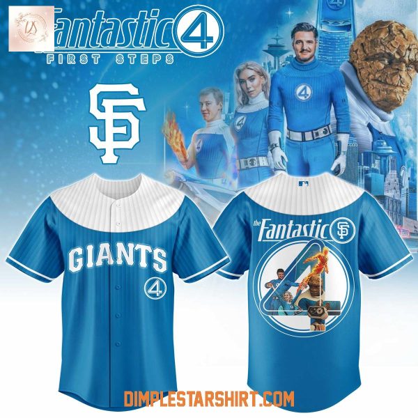 San Francisco Giants x The Fantastic 4 2025 Baseball Jersey