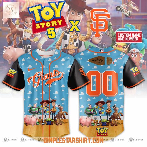 San Francisco Giants x Toy Story Game 2025 Baseball Jersey