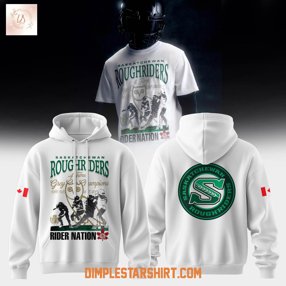Saskatchewan Roughriders October's Very Own x New Era Canada x CFL Hoodie Saskatchewan Roughriders October's Very Own x New Era Canada x CFL Hoodie