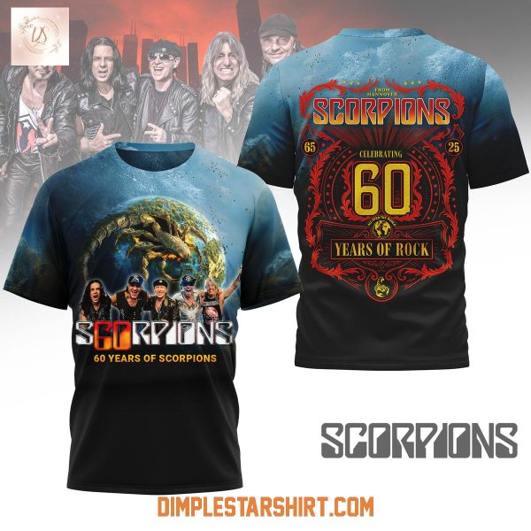 Scorpions Celebrating 60 Years Of Rock Shirt