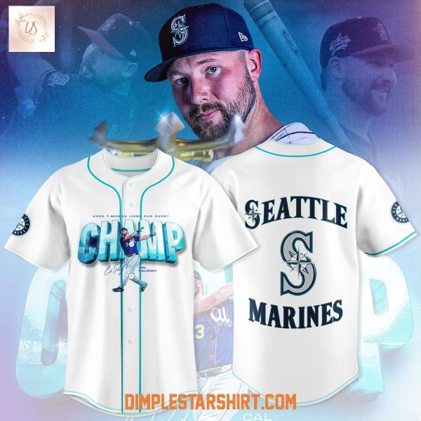 Seattle Mariners Big Dumper Power Home Run King White Jersey