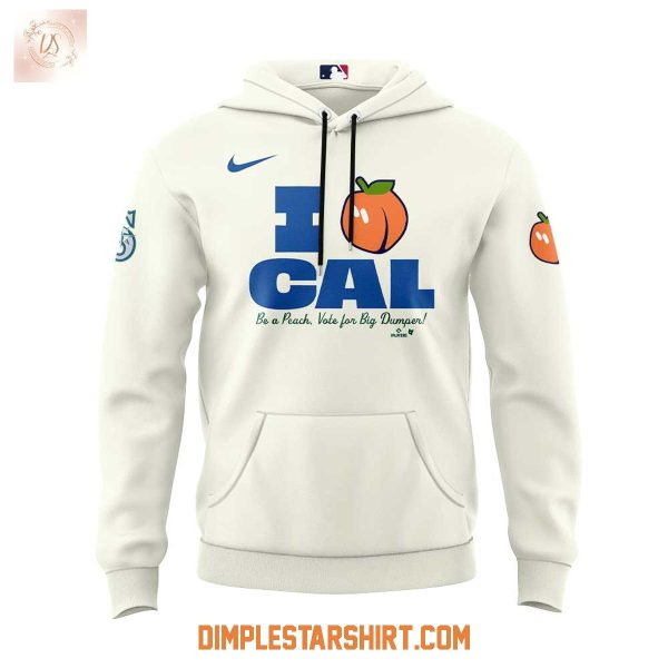 Seattle Mariners I Peach Cal Be A Peach Vote For Big Dumper Hoodie Shirt
