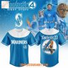 Seattle Mariners x The Quittin Time Tour 2025 Baseball Jersey