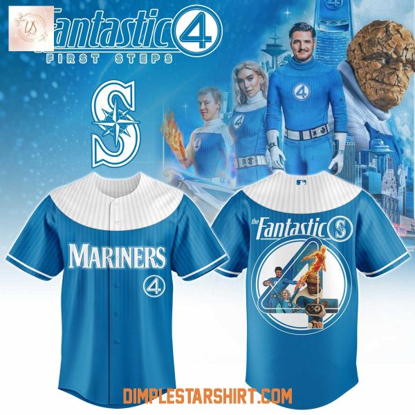 Seattle Mariners x The Fantastic 4 2025 Baseball Jersey