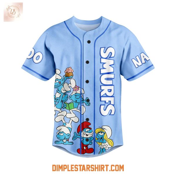 Smurfs We Are Stronger Together Baseball Jersey