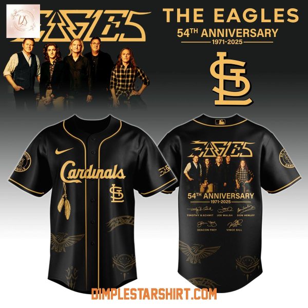 St. Louis Cardinals x Eagles Band Music 54 Years 2025 Jersey