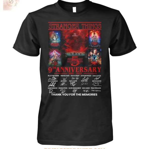 Stranger Things Season 5 One Last Adventure 2025 T Shirt