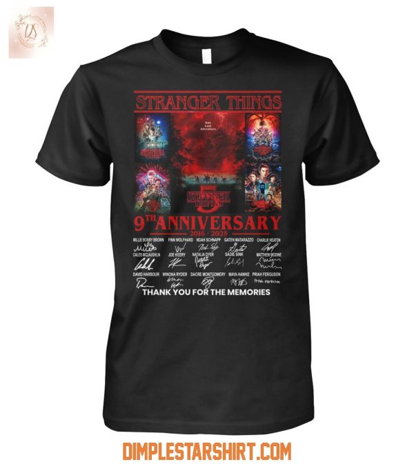 Stranger Things Season 5 One Last Adventure 2025 T Shirt