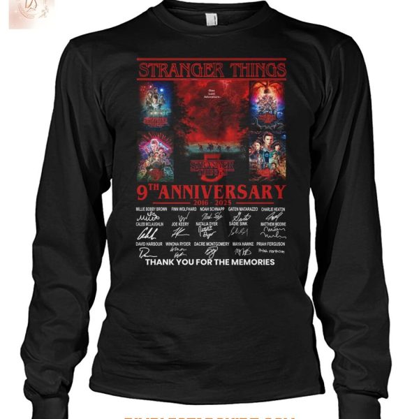 Stranger Things Season 5 One Last Adventure 2025 T Shirt