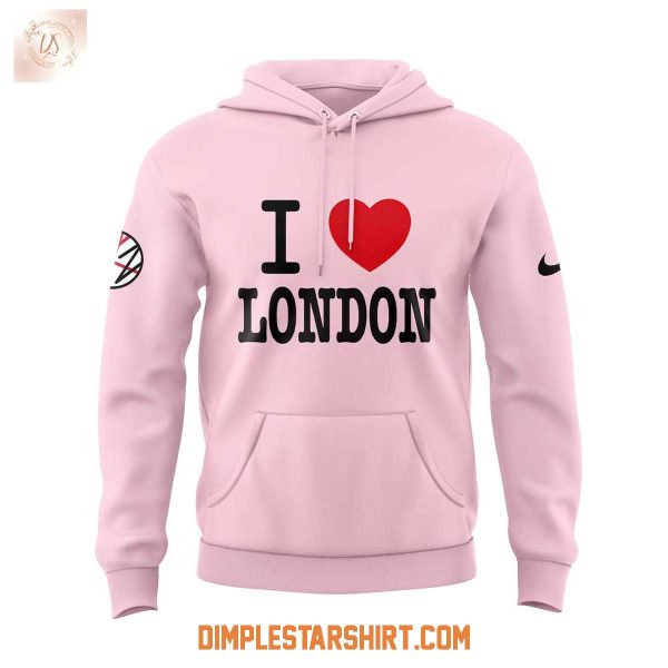 Stray Kids ATE Love London Signature Pink Hoodie T Shirt