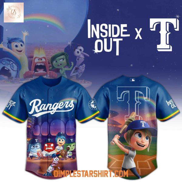 Texas Rangers Inside Out Baseball Jersey